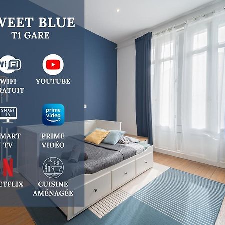 Sweet Blue T1 Gare Libourne Apartment Exterior photo
